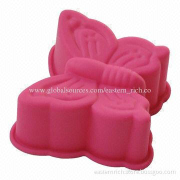 Silicone mini bakeware, butterfly, 10x9.5x4.4cm